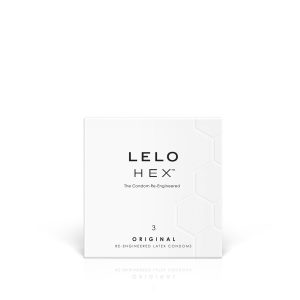 Condones LELO HEX Original - 3 Condones
