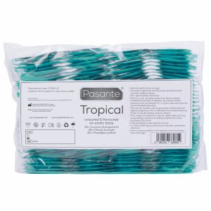 Condones Pasante Tropical 144 piezas