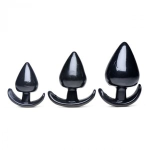 Conjunto de plug anal de 3 piezas Triple Spade