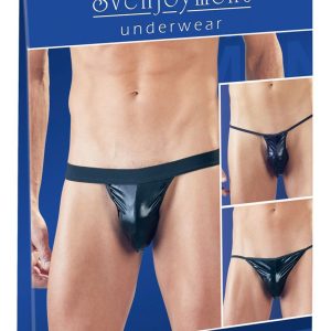 Conjunto de tanga Wetlook de 3 piezas