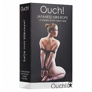 Cuerda Japonesa Mini Negra - 1,5 metros