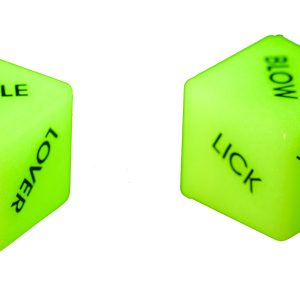 Dados de Amor Glow in the Dark Set - Versión en inglés