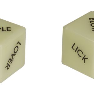 Dados de Amor Glow in the Dark Set - Versión en inglés