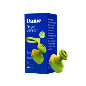 Dame - Fin 2.0 Vibrador de Dedo - Citrus