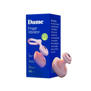 Dame - Fin 2.0 Vibrador de Dedo - Quartz