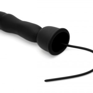 Dilatador de pene con estimulador vibratorio del glande