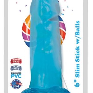 Dildo con bolas 15 CM - Bayas heladas
