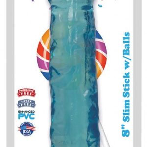 Dildo con bolas 20 CM - Bayas heladas