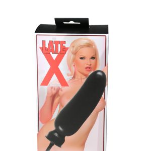 Dildo de látex inflable