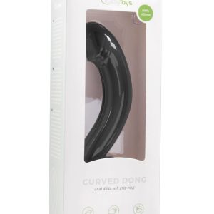 Dildo de próstata de silicona, Negro