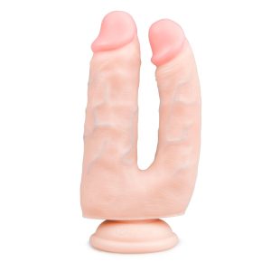 Dildo Doble Realista con Ventosa - 18 cm