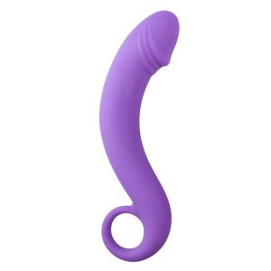 Dildo morado de silicona para próstata
