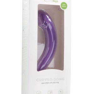 Dildo morado de silicona para próstata