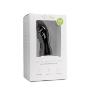 Dildo negro de silicona con ventosa - EasyToys Anal Collection