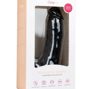 Dildo Realista EasyToys 20 cm - Negro