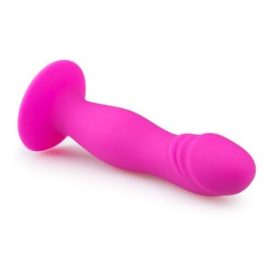 Dildo rosa de silicona con ventosa - EasyToys Anal Collection