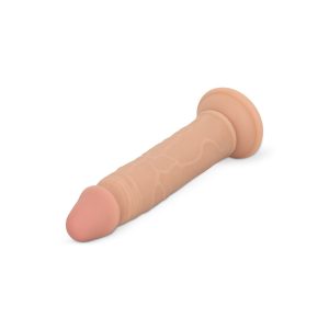 Dildo sin testículos 22,5 cm - beige