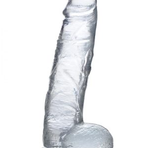 Dildo Transparente A través de - Jock C de 23 cm
