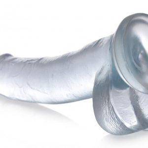 Dildo Transparente A través de - Jock C de 23 cm