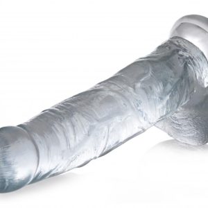 Dildo Transparente Impulso - Deportivo C - 27 cm