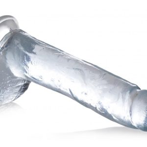 Dildo Transparente Impulso - Deportivo C - 29 cm
