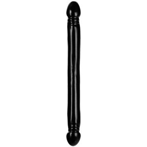 Doc Johnson - Dildo Doble Clásico - Negro