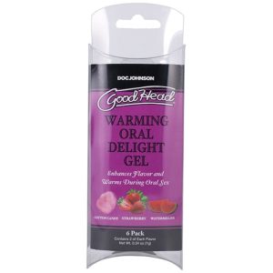 Doc Johnson - GoodHead Gel Oral Delicia Calentador - 6 unidades - 7 ml