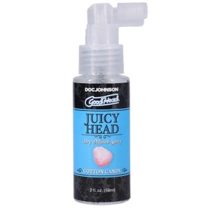 Doc Johnson - GoodHead Juicy Head Dry Mouth Spray - Algodón de Azúcar - 60