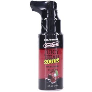Doc Johnson - GoodHead Juicy Head Dry Mouth Spray Sour - Cereza - 60 ml