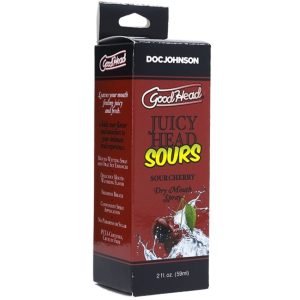 Doc Johnson - GoodHead Juicy Head Dry Mouth Spray Sour - Cereza - 60 ml