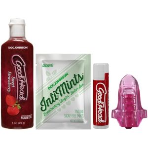 Doc Johnson - GoodHead Lick It Kit - Fresa