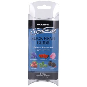 Doc Johnson - GoodHead Slick Head Glide - 6 Unidades