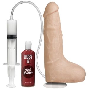 Doc Johnson - Pene Realista Eyaculador - Beige
