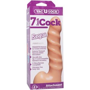 Doc Johnson - Pene VacULock Raging Hard-Ons - Beige