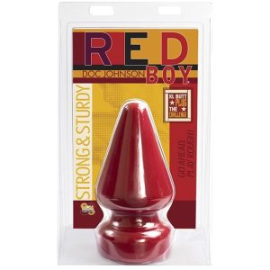 Doc Johnson - Red Boy Plug Anal - Rojo