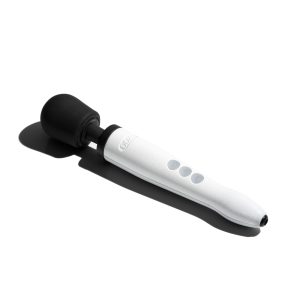 Doxy - Die Cast R Masajeador de Varita Recargable Stardust - Blanco