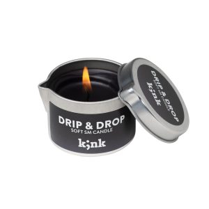 Drip & Drop Soft SM Candle - Black