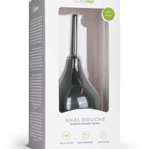 Ducha Anal Negra de Easytoys - Mediano