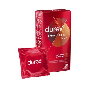 Durex - Condones Thin Feel XL - 10 unidades