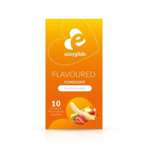 EasyGlide - Condones con Sabores - 10 unidades