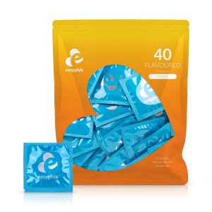 EasyGlide - Condones con Sabores - 40 unidades
