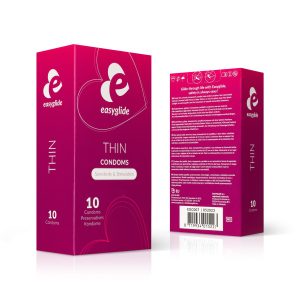 EasyGlide - Condones Extra Finos - 10 unidades