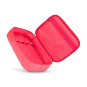 EasyToys Bolsa de juguete de terciopelo - Rosa