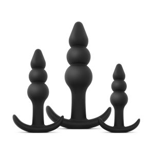 Easytoys - Trio de Plugs Anales - Negro