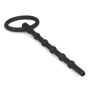 Enchufe Largo Hueco de Silicón para Pene