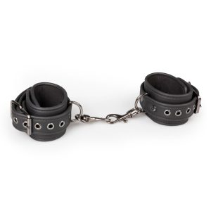 Esposas de cuero negro