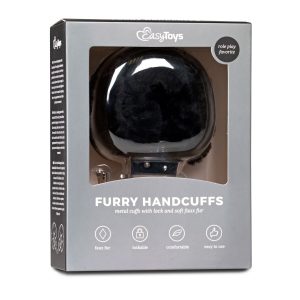 Esposas Suaves de Peluche - Negro