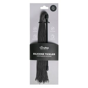 Estimulador negro de silicona