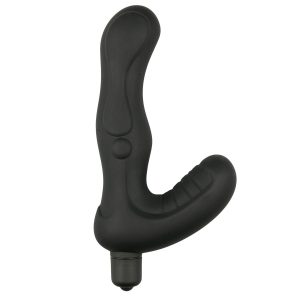 Estimulador para el perineo de silicona - Negro