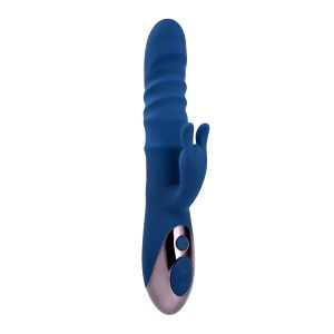 Evolved - El Vibrador Conejo Ringer - Azul Real